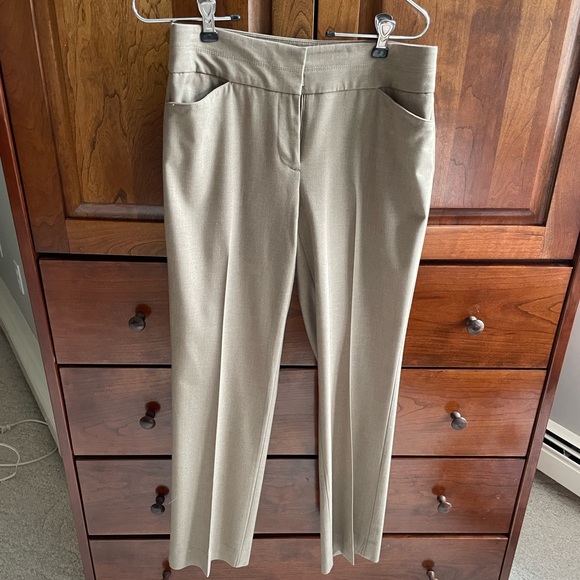 LOFT Pants - Loft Petite Curvy fit tan dress pants